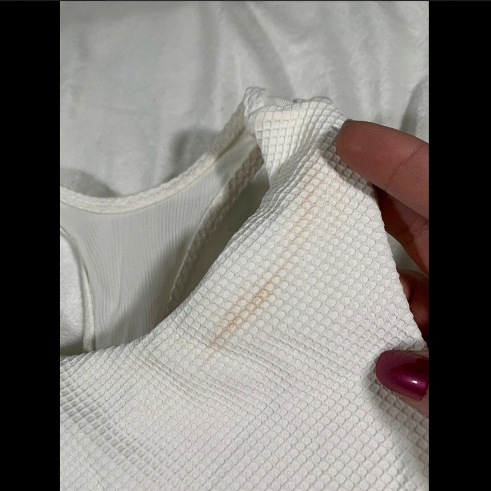NWD‎ $105 Koral Loma Sports Bra in White [SZ Large ] - Picture 3 of 8